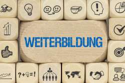 Foto: Schriftzug Weiterbildung