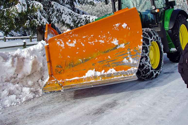 Foto: Schneepflug